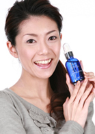 敏感肌のモデルも美肌に進化